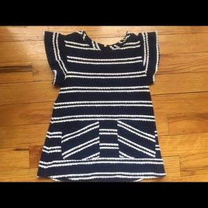 18mo Blue and White Dress - Cat & Jack